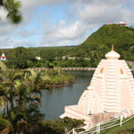 Hindu temple at Grand Bassin Mauritius