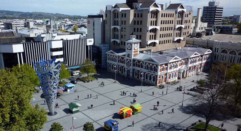 Cathedral Square Christchurch